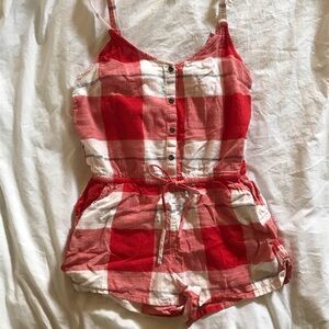 OLD NAVY Plaid Romper